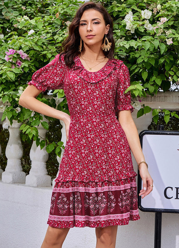 Chic Robe Rouge Courte Robes Courte Rouge – Robe Rouge