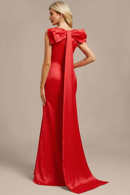 Robe Longue Rouge Moulante
