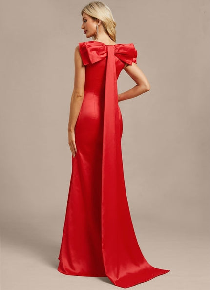 Robe Longue Rouge Moulante